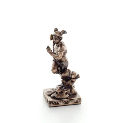 Mercury: The Messenger of the Gods, 8,7 cm Veronese brons galvaniserad helkroppsstaty, antikens Grekland Veronese 2 - grifon.se 