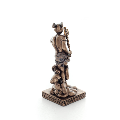 Mercury: The Messenger of the Gods, 8.7cm Veronese Bronze Electroplating Full Body Statue, Ancient Greece Veronese 4 - grifon.se