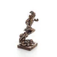 Mercury: The Messenger of the Gods, 8.7cm Veronese Bronze Electroplating Full Body Statue, Ancient Greece Veronese 5 - grifon.se