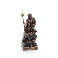 Neptune: God of the Sea, Earthquakes, Earth, Storms and Words 9cm Veronese Bronze Electroplating Full Body Statue Veronese 3 - g