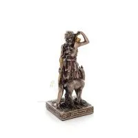 Artemis: Jaktens gudinna, månen, beskyddare av små barn och djur 8,7 cm Veronese Bronze Elektrolys Veronese 3 - grifon.se 