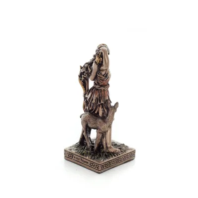Artemis: The goddess of the hunt, the moon, protector of small children and animals 8.7cm Veronese Bronze Electrolysis Veronese 