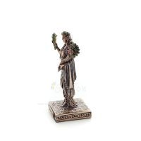 Demeter: The Goddess of Agriculture, Harvest, Fertility 9cm Veronese Bronze Electrolysis Full Body Statue, Ancient Greece Verone