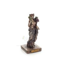 Demeter: The Goddess of Agriculture, Harvest, Fertility 9cm Veronese Bronze Electrolysis Full Body Statue, Ancient Greece Verone