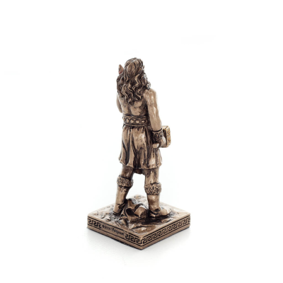 Hephaestus: God of Fire, Metallurgy, Heaven and Earth 9cm Veronese Bronze Electroplating Full Body Statue, Ancient Greece Verone