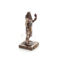 Hephaestus: God of Fire, Metallurgy, Heaven and Earth 9cm Veronese Bronze Electroplating Full Body Statue, Ancient Greece Verone