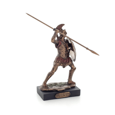 Spartan Warrior 12.5cm Veronese Bronze Electroplating Full Body Statue, Ancient Greece Veronese 5 - grifon.se 