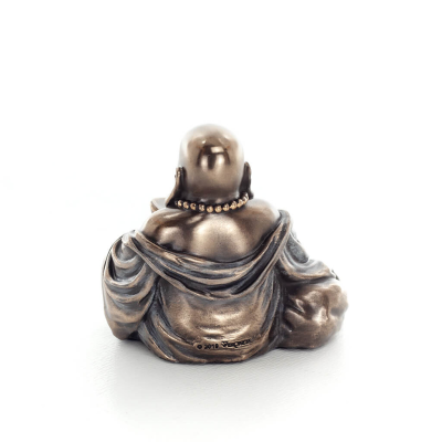 Buddha or Budha: The Awakened & Enlightened, Holding Ball 6cm Veronese Bronze Electrolysis, Healing, Religious Veronese 3 - grif