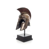 Headdress, from the ancient and medieval soldiers on a 21cm base with Veronese bronze electrolysis, decorative Veronese 1 - grif