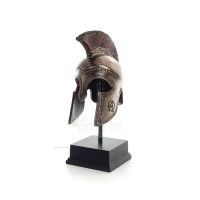 Headdress, from the ancient and medieval soldiers on a 21cm base with Veronese bronze electrolysis, decorative Veronese 5 - grif