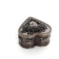 Medusa hjärta 11.5x7cm Smyckesfodral, Smyckeskrin, förvaringsboxliknande fodral, Veronese Bronze Electrolysis Helkroppsstaty Ver