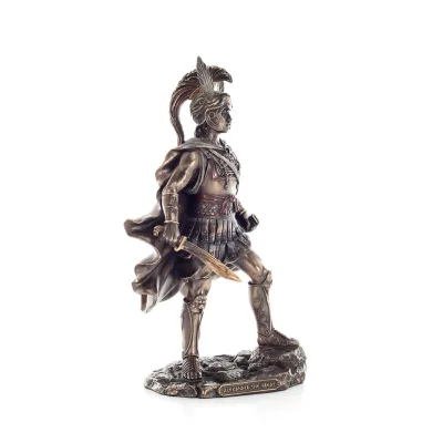 Alexander the Great: The Great Soldier 30cm Full Body Electrolytic Veronese Bronze Statue, Ancient Greece Veronese 6 - grifon.se