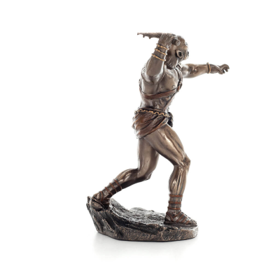 Cyclops: The One-Eyed Giant 21.2cm Full Length Veronese Bronze Electrolytic Statue, Ancient Greece Veronese 4 - grifon.se 