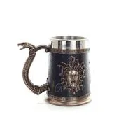 Medusa: The Wild-Eyed Mermaid in a Mug, Cup 15cm Full-Length Veronese Bronze Electrolysis Statue, Ancient Greece Veronese 3 - gr