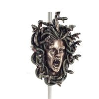 Medusa: The Wild-Eyed Mermaid in Mask Small 18.5cm Veronese Bronze Electroplating Full Body Statue, Ancient Greece Veronese 5 - 