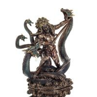 Hercules: The Greatest Hero of the Greeks, Fighting the Lernaean Hydra 31cm Veronese Bronze Electrolysis Full Body Statue Verone