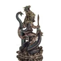Hercules: The Greatest Hero of the Greeks, Fighting the Lernaean Hydra 31cm Veronese Bronze Electrolysis Full Body Statue Verone