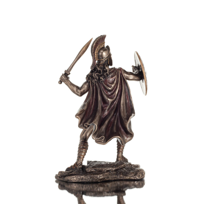 Theseus eller Theseus: The King of Athens, 21cm Veronese Bronze Electrolysis Full Length Statue, Antika Grekland Veronese 3 - gr