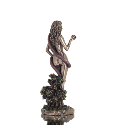 Eve with the Forbidden Fruit and the Serpent 24.5cm Veronese Bronze Electroplating Full Body Statue, Christian Veronese 4 - grif