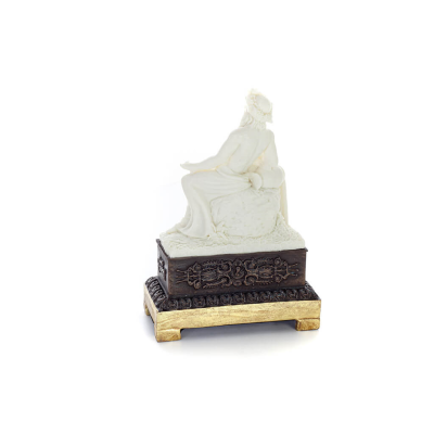 Dionysus: The God of Wine and Revelry in Clockwork 22.5cm Full Body Statue, Polyester Alabaster Marble Type Alabaster 3 - grifon