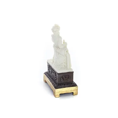 Dionysus: The God of Wine and Revelry in Clockwork 22.5cm Full Body Statue, Polyester Alabaster Marble Type Alabaster 4 - grifon