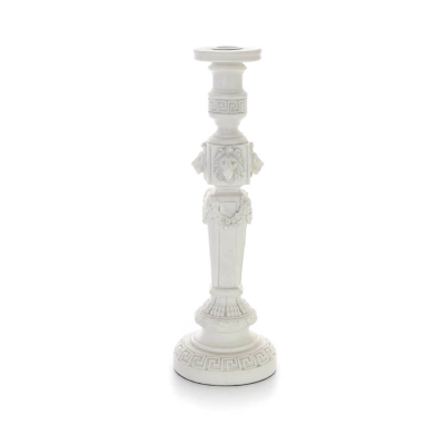 Ljusstake 30cm Polyester alabaster marmor typ, Modern Dekorativ Alabaster 1 - grifon.se 