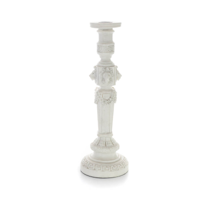 Candle holder 30cm Polyester alabaster marble type, Modern Decorative Alabaster 2 - grifon.se 
