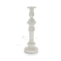 Candle holder 30cm Polyester alabaster marble type, Modern Decorative Alabaster 2 - grifon.se 