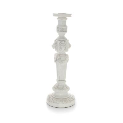 Ljusstake 30cm Polyester alabaster marmor typ, Modern Dekorativ Alabaster 3 - grifon.se 