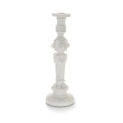 Candle holder 30cm Polyester alabaster marble type, Modern Decorative Alabaster 4 - grifon.se 
