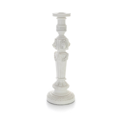 Ljusstake 30cm Polyester alabaster marmor typ, Modern Dekorativ Alabaster 5 - grifon.se 