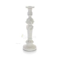 Ljusstake 30cm Polyester alabaster marmor typ, Modern Dekorativ Alabaster 5 - grifon.se 
