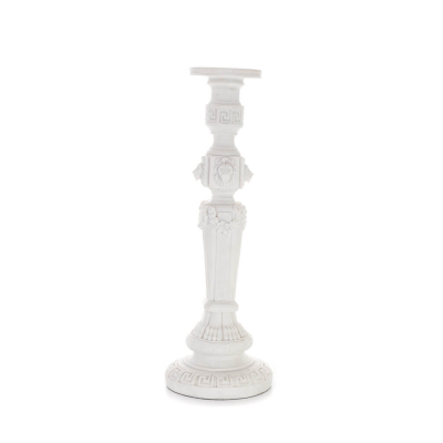 Candle holder 40.5cm Polyester marble-type alabaster, Modern Decorative Alabaster 2 - grifon.se 