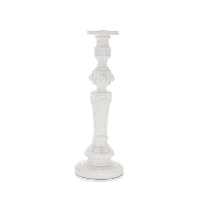 Ljusstake 40,5cm Alabast av polyestermarmortyp, Modern Dekorativ Alabaster 3 - grifon.se 