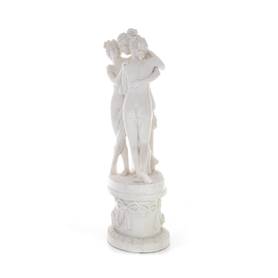 Graces Goddess of charm, skönhet, natur, de tre Graces 58cm Fullängdsstaty, Polyester alabaster marmortyp Alabaster 2 - grifon.s