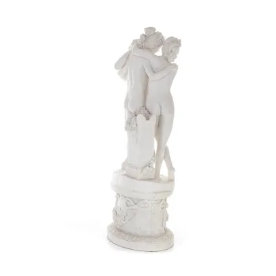 Graces Goddesses of charm, beauty, nature, the three Graces 58cm Full length statue, Polyester alabaster marble type Alabaster 4