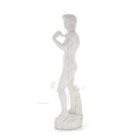 David: The Beloved, Prophet, Musician, Poet 46.5cm Full Body Statue, Polyester Alabaster Marble Type, Christian Alabaster 2 - gr