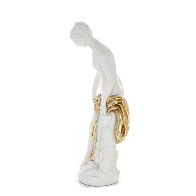Daughter 39.5cm Full body statue, Polyester marble-type alabaster Alabaster 2 - grifon.se 
