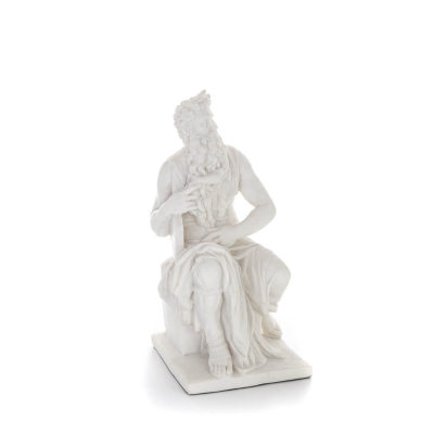 Minos: Kungen av Kreta, minoisk civilisation 26,5 cm fullängdsstaty, typ av polyesteralabastmarmor Alabaster 5 - grifon.se 