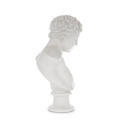 Mercury: The Messenger of the Gods, byst, byst 55 cm alabaster av polyestermarmortyp, antikens Grekland Alabaster 2 - grifon.se 