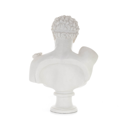 Mercury: The Messenger of the Gods, Bust, bust 55cm Polyester marble-type alabaster, ancient Greece Alabaster 3 - grifon.se 