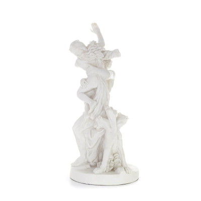 The Rapture of Persephone: Goddess of Spring, Flowers and Vegetation 52cm Full Body Statue, Polyester Alabaster Marble Type Alab