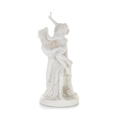 The Rapture of Persephone: Goddess of Spring, Flowers and Vegetation 52cm Full Body Statue, Polyester Alabaster Marble Type Alab