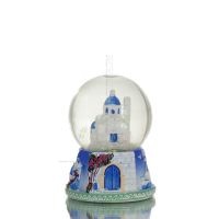 Μπάλα νερού, Νερόμπαλα γυάλινη, χιονόμπαλα 5χ5χ7εκ Πολυεστερικό αλαβάστρινο Πολυεστερικά 4 - grifon.se 