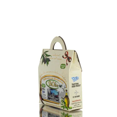 Green soap from Olive oil with only a bag of lava & donkey milk Soaps 2 - grifon.se 