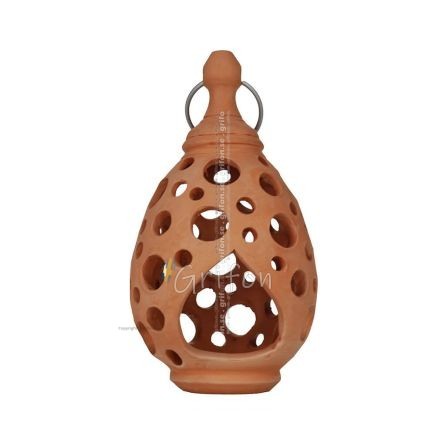 Lantern -D- Protopiro hanging pear light, ceiling or wall, Handmade ceramic Lanterns, Candles 1 - grifon.se