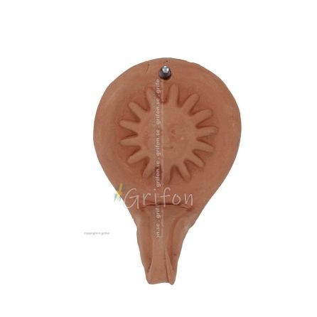 Wall Base, Wall Mounted 8.5x15 for Lighting Lantern -B- ceiling or wall, Handmade ceramic Lanterns, Candles 1 - grifon.se