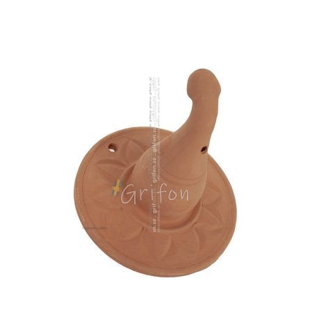 Wall Base, Wall-mounted a 8.5x15 for Lighting Lantern -A- ceiling or wall-mounted, Handmade ceramic Lanterns, Candles 1 - grifon