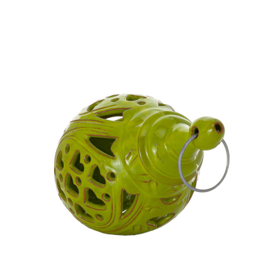 Φανάρι -Β- Φωτιστικό κρεμαστό αχλάδι γυαλομένο, οροφής ή επιτοίχιο, Χειροποίητο κεραμικό Φανάρια, Καντήλια 6 - grifon.se 