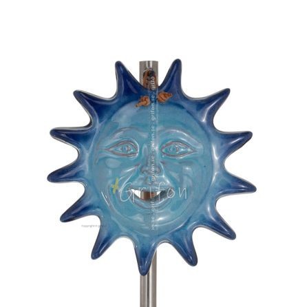 Sun: The Deity of All Peoples Polerad 14 cm keramisk prydnad med handgjord finish HÃ¤nge 1 - grifon.se 